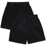 M&S children's cotton shorts black 3-4 years, imported from the UK