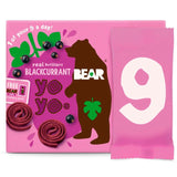 Bear Fruit Yoyos Blackcurrant Fruit Rolls Family Pack
