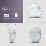 Elvie Curve manual breast pump - British product