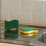 Spontex heavy duty sponge scourer (British brand)