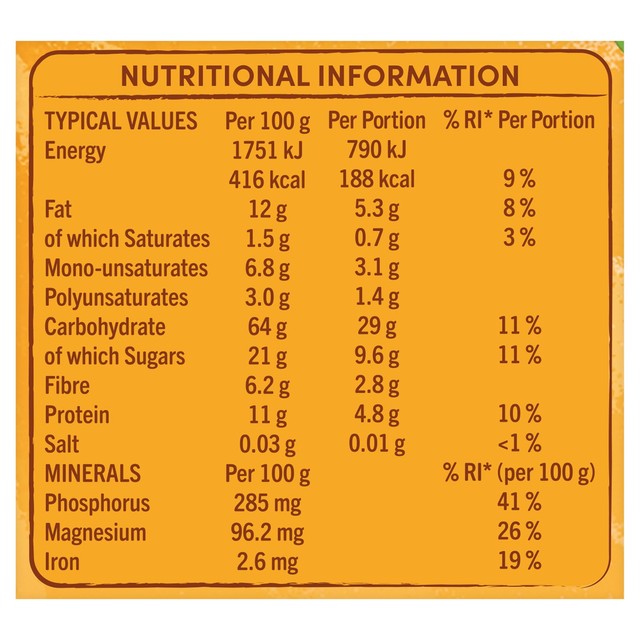 Jordans Crunchy Oat Granola Raisin & Almond 750g, imported from the UK