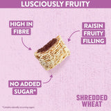 Nestle Shredded Wheat raisin wheats bitesize cereal 450g, UK version