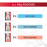 Gourmet Mon Petit wet cat food variety pack - British product