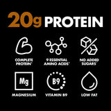 GetPro high protein dark chocolate mousse 200g - British product