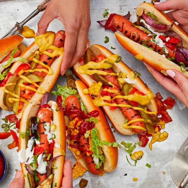 Moving Mountains plant-based hot dogs 240g, imported from the UK
