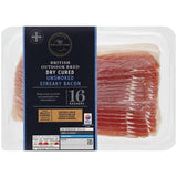 M&S British Outdoor Bred Dry Cured Unsmoked Streaky Bacon 240g
