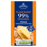 Rakusen's 99% fat free crackers 150g, imported from the UK