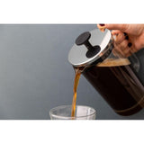 La Cafetière Glass Cafetiere Clear/Black 8-Cup, UK version