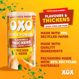 Oxo chicken and herb stock powder - British product