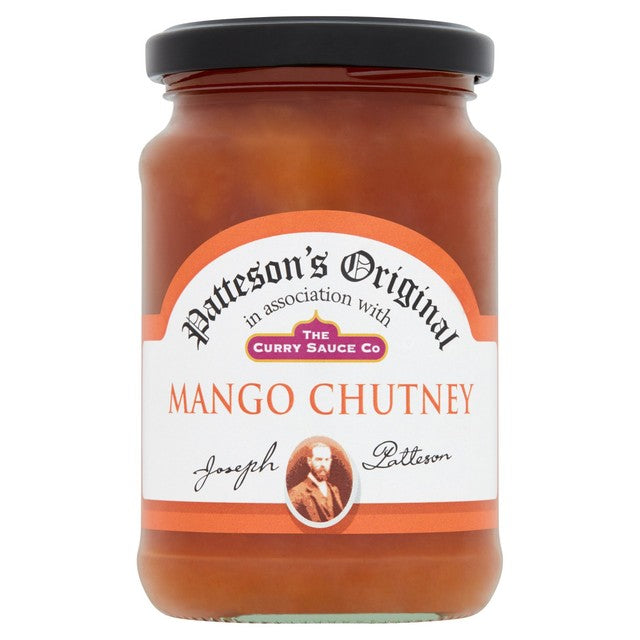 The Curry Sauce Co mango chutney 320g, imported from the UK