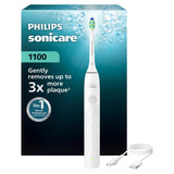 Philips Sonicare 1100 white electric toothbrush, UK version