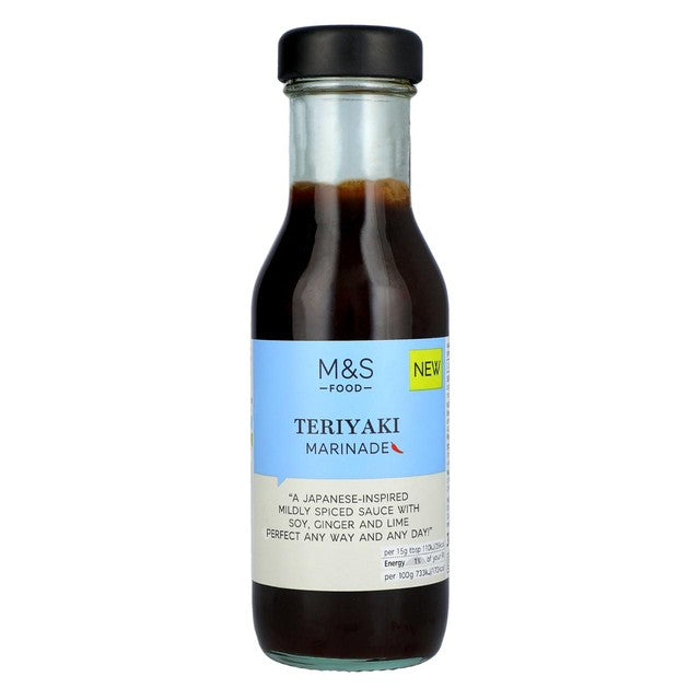 M&S Teriyaki Marinade and Sauce 305g, imported from the UK