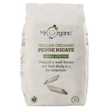 Mr Organic penne pasta 500g, imported from the UK