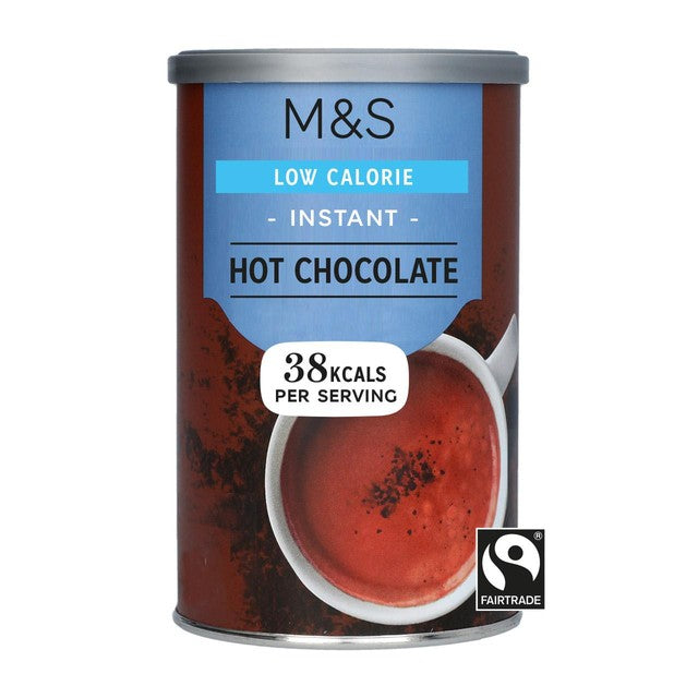 M&S low calorie hot chocolate 200g, imported from the UK