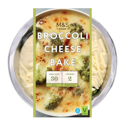 M&S Brokkoli Ostegrateng Vegetarisk Tilbehør 400g