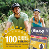 Natures Aid Bio360 Pro-100 Ultra Probiotic Capsules 30 Capsules - British product
