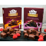 Mr Kipling Double Chocolate Brownie Bites 10 Pack, imported from the UK
