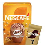 Nescafé Gold Golden Honeycomb Aero Mocha Instant Coffee Sachets 7x19g