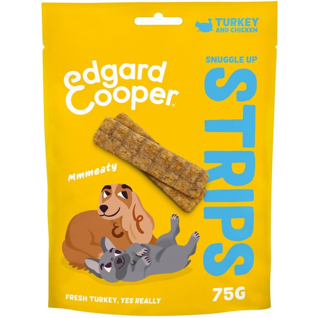 Edgard & Cooper dog treats Turkey & Chicken 75g - British product