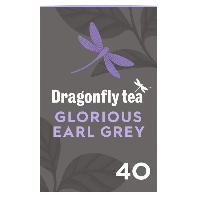 Dragonfly Glorious Earl Grey tea bags 40 teabags - British product