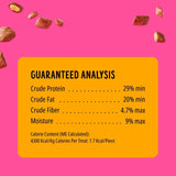 Bonkers crunchy soft cat treats chicken flavour, UK version