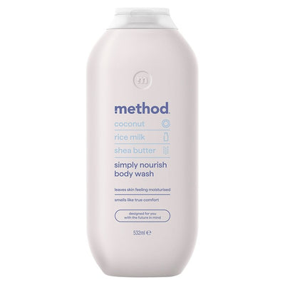 M&S Method Simply Nourish Body Wash 532ml- Buy online at McGrocer