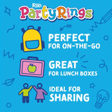 Fox's Party Rings Mini Biscuits 6 x 20g - British product