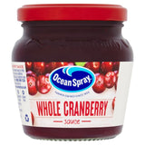 Ocean Spray whole cranberry sauce 200g, imported from the UK