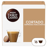 Nescafe Dolce Gusto Cortado coffee pods 16 caps, imported from the UK