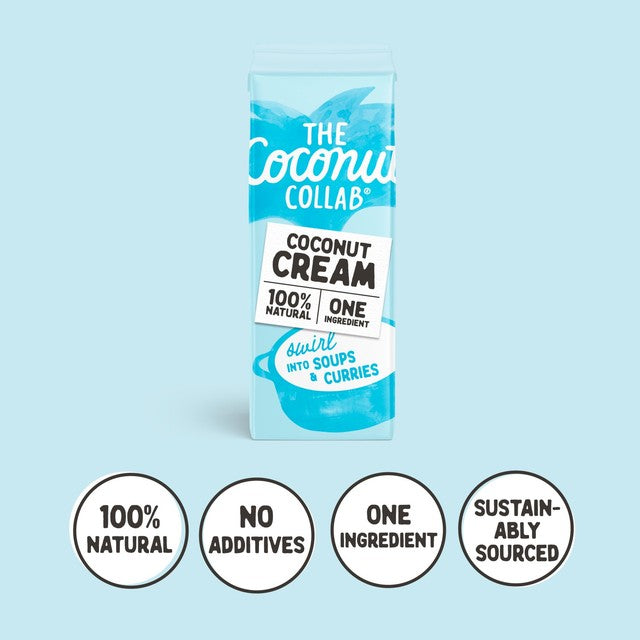 Coconut Collab coconut cream 250ml, imported from the UK