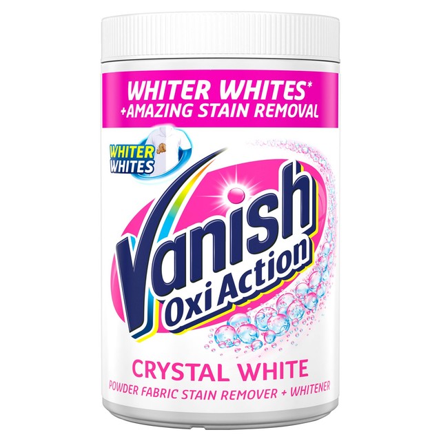 Vanish Oxi Action Stain Remover Powder Whites 1.5kg (British brand)