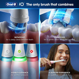Oral-B iO3 pink electric toothbrush with travel case, imported from the UK