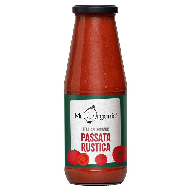 Mr Organic Italian Passata Rustica 690g, imported from the UK