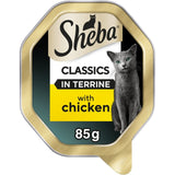 M&S Sheba Classics Chicken in Terrine Wet Cat Food 85g- Buy online at McGrocer