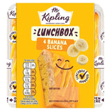 Mr Kipling banana cake slices 4 pack, imported from the UK