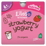 Ella's Kitchen Bio-Erdbeer-Joghurt nach griechischer Art im Beutel, Mehrpackung ab 6 Monaten