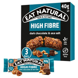 M&S Eat Natural Dark Chocolate & Sea Salt Bars Nut and Fruit Snack Bar 3 x 40g- Buy online at McGrocer