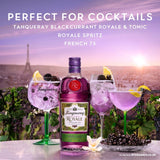 Tanqueray Blackcurrant Royale gin 70cl (British brand)