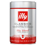 M&S illy Ground Medium Roast Moka Pot Ground Coffee 250g- Buy online at McGrocer