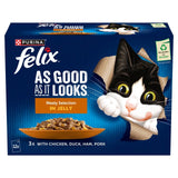 Felix meaty selection in jelly cat food 12 x 85g - British product