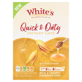 Whites Quick Oaty Golden Syrup Flavour Instant Oats 8x30g
