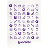 Ocado tea towel, imported from the UK