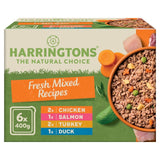Harringtons mixed flavours wet dog food 6 x 400g, UK version