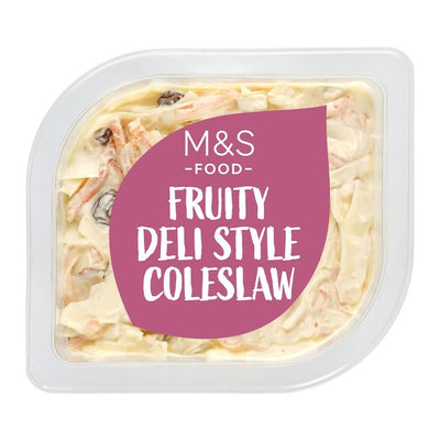M&S M&S Fruktig Deli Style Coleslaw Tilbehør 300g- Kjøp online hos McGrocer