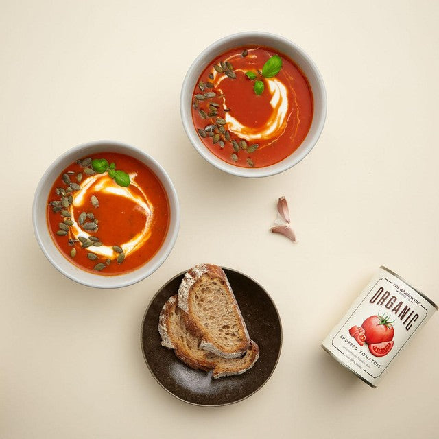 Eat Wholesome organic chopped tomatoes 400g - British product