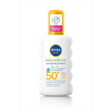 Nivea SUN Kids Sensitive Protect SPF 50+ Sun Lotion Spray 200ml