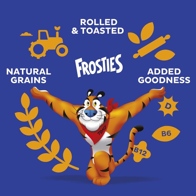Kellogg's Frosties Original breakfast cereal 330g, UK version
