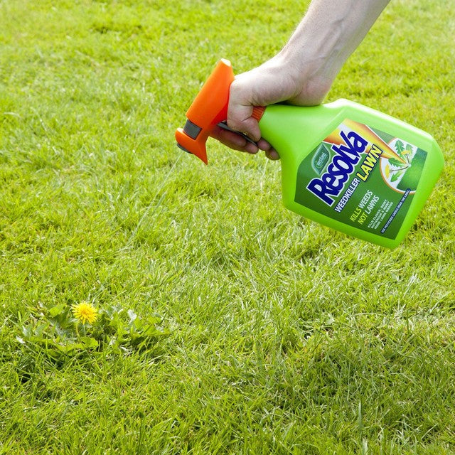Resolva Lawn Weed Killer Extra 1L, imported from the UK