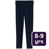 M&S M&S Girls Cotton Rich Leggings Navy Leggings 8-9 Years- Buy online at McGrocer