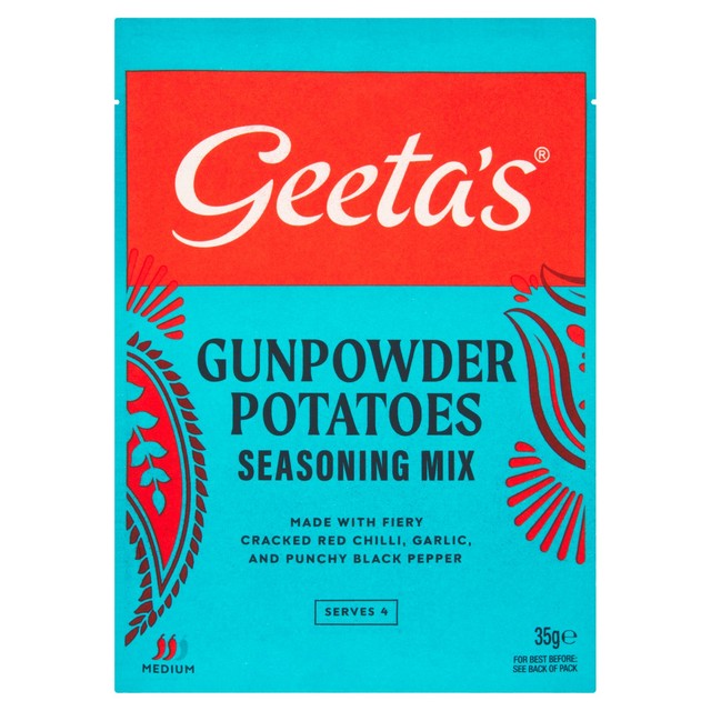 Geeta's Gunpowder Potatoes Seasoning 35g, UK version